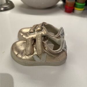 Veja Kids Gold Sneakers